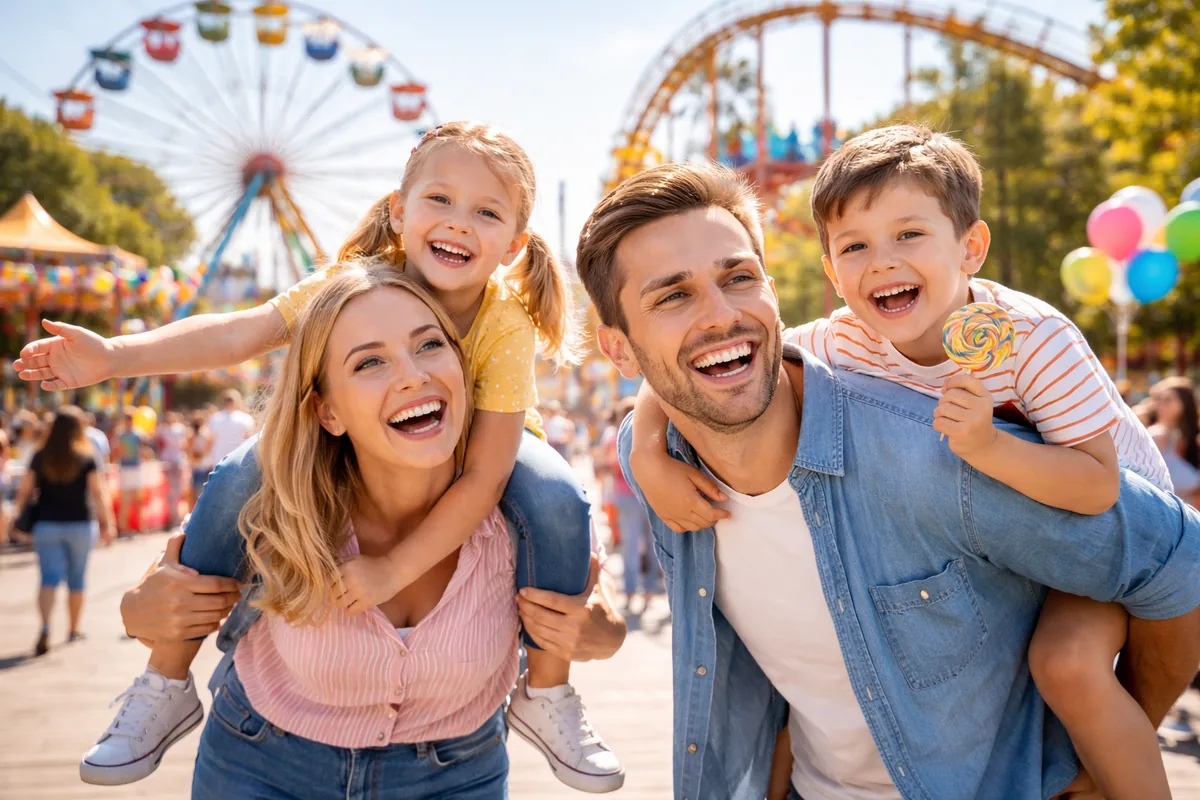 Quelles activités amusantes faire en famille au parc d'attraction