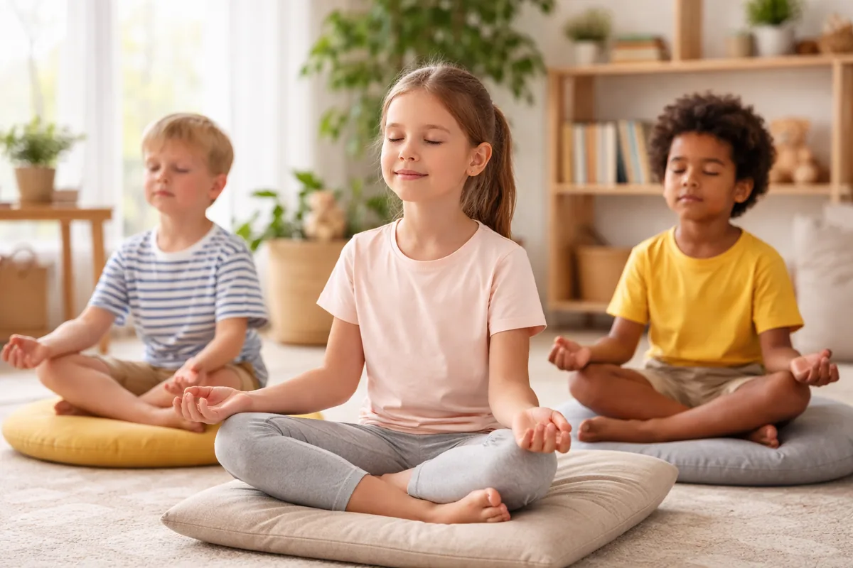 Les avantages de la méditation pour les enfants