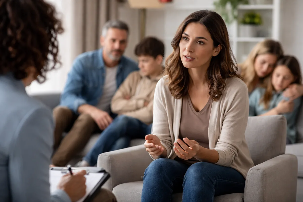 Comment la thérapie individuelle peut-elle aider à gérer les problèmes de communication familiale ?