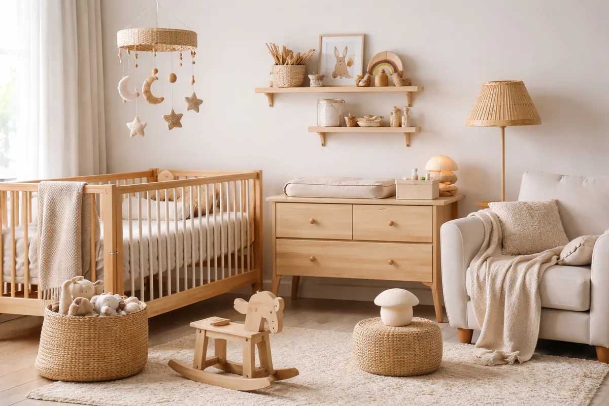 Quels accessoires bébé pour une chambre élégante et pratique