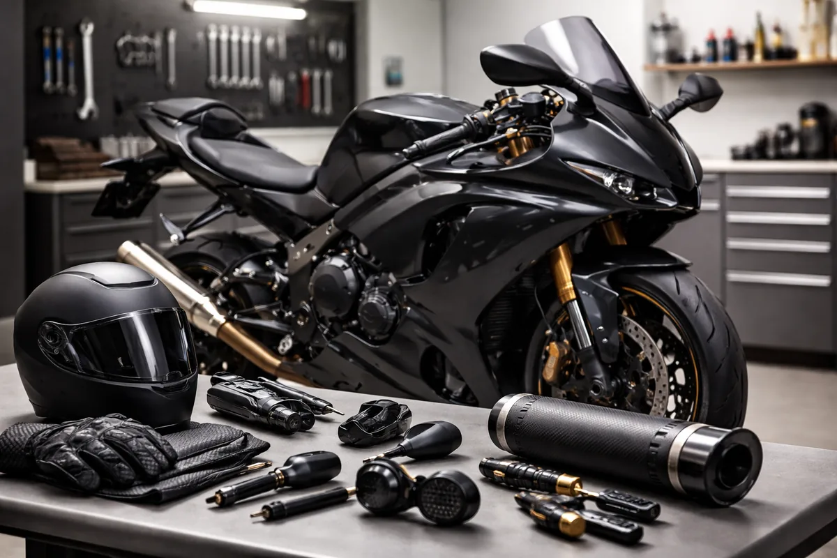 Comment choisir les bons accessoires pour optimiser l'esthétique de votre moto
