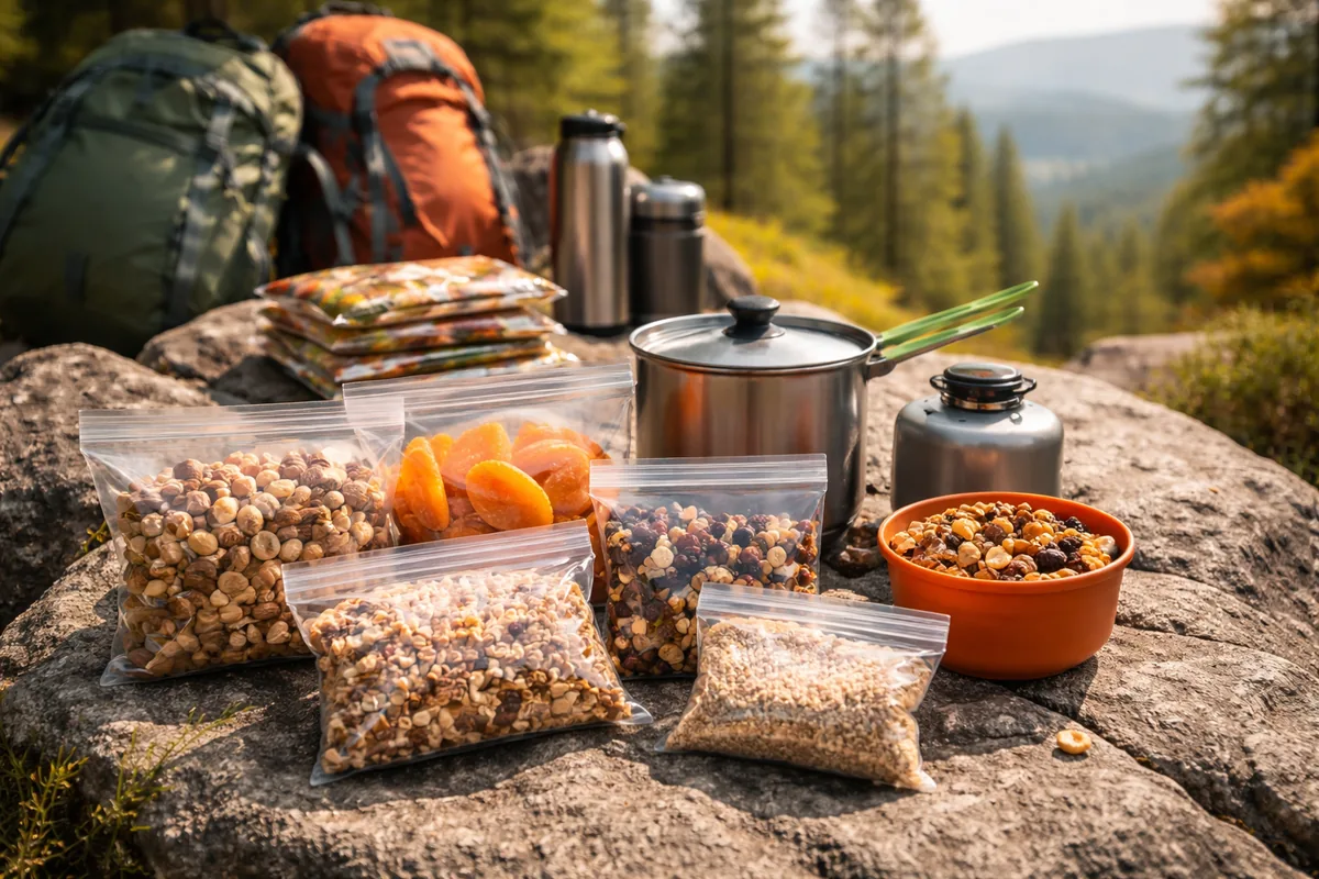 Comment stocker des aliments pour une randonnée en pleine nature